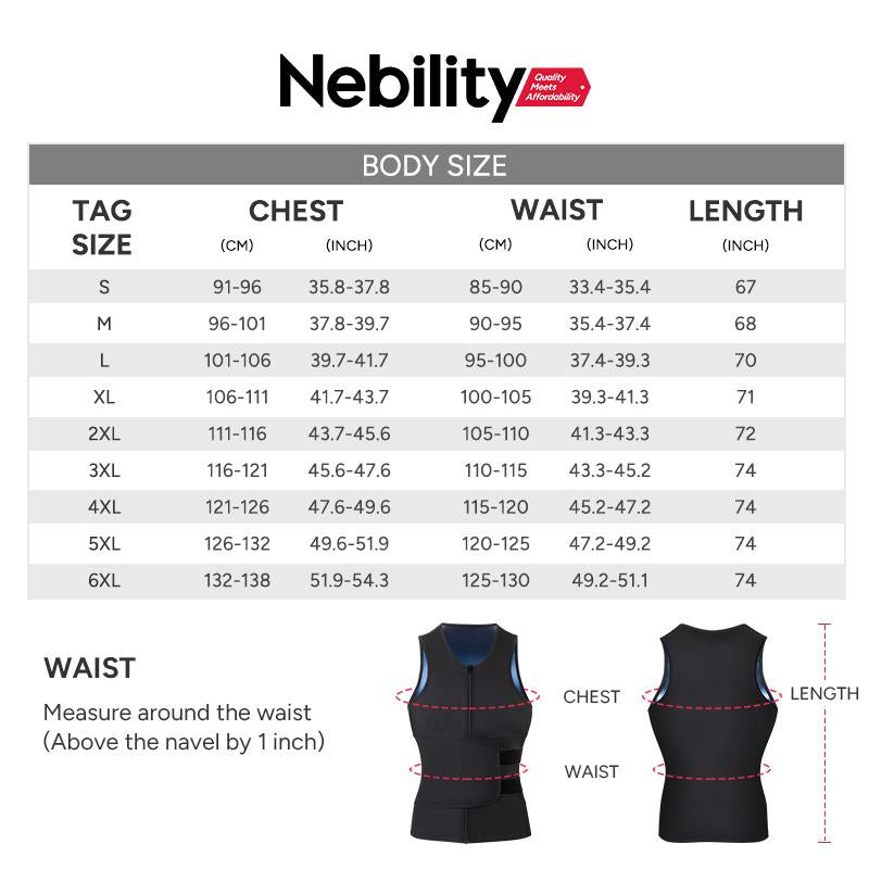 Sauna Sports Vest Suit Top